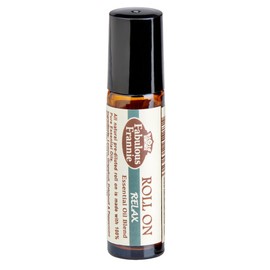 Fabulous Frannie Relax Essential Oil Blend Roll On 10ml Made with Coconut Carrier Oil Oil, Lemon, Grapefruit, Patchouli and Peppermint Essential Oils 10ml