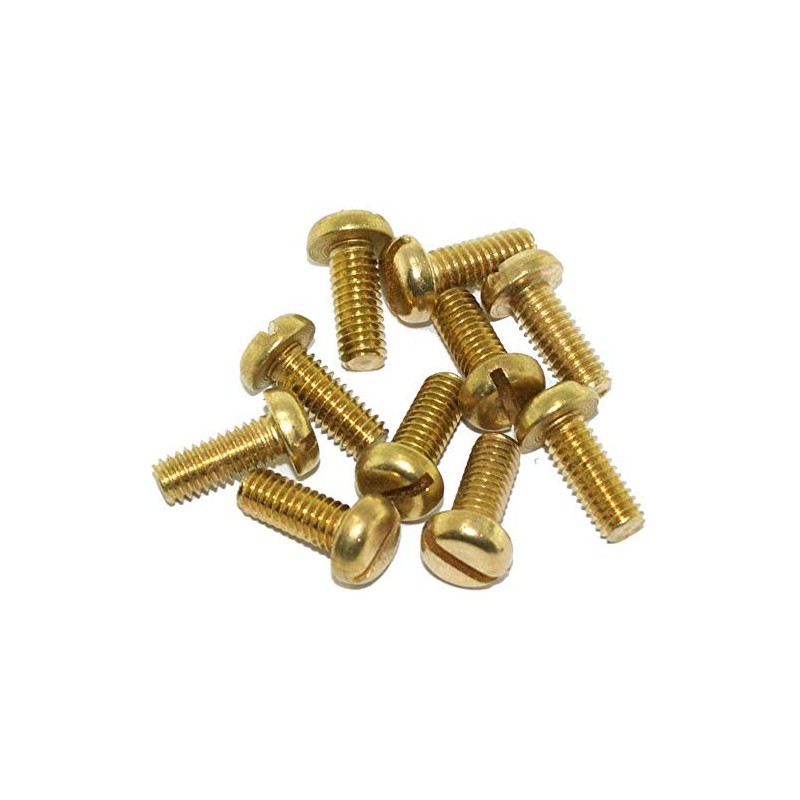 M4 Brass Pan Head Box Lid Screw for Conduit Boxes