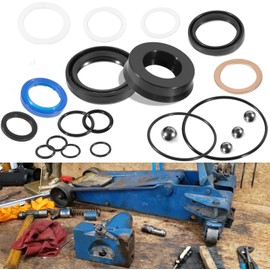 Replacement for 328.12002, 328.12001 Floor Jack Seal Kit 1.5 Ton All Years, 328.12002 Series Hydraulic Seals Repair Kit for 1-1/2 Ton Sears Craftsman Floor Jack