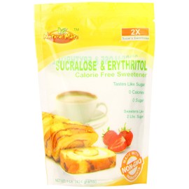Natural Mate Sweetener, Sucralose and Erythritol, 1 Pound