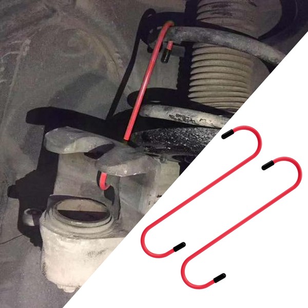 Honibaoto 2PCS Car Brake Caliper Hooks, Auto Brake Caliper Hangers