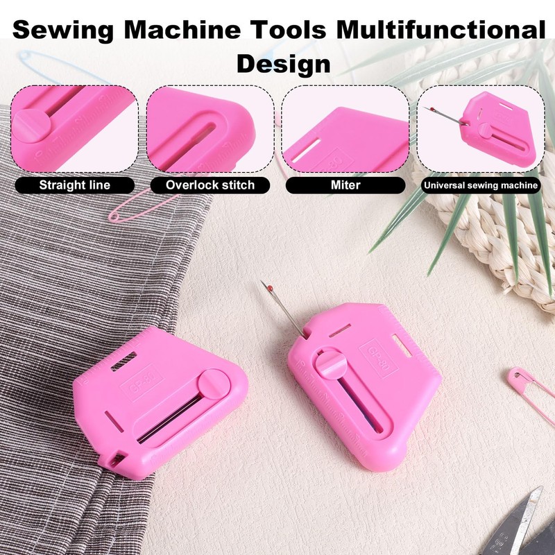 BOXOB 2 x 2-in-1 Adjustable Magnetic Seam Guide, Polygonal Shaped