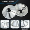 10 PCS Radiator Pipe Covers and 10 PCS Pipe Collars,