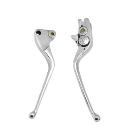 LE LEFOSSI Motorcycle Brake Clutch Hand Levers Compatible with Victory Cross Country 10-16 Cross Country Tour 2012-2015 Cross Country 8 Ball Cory Ness Cross Country 2011 2012 Polished Silver