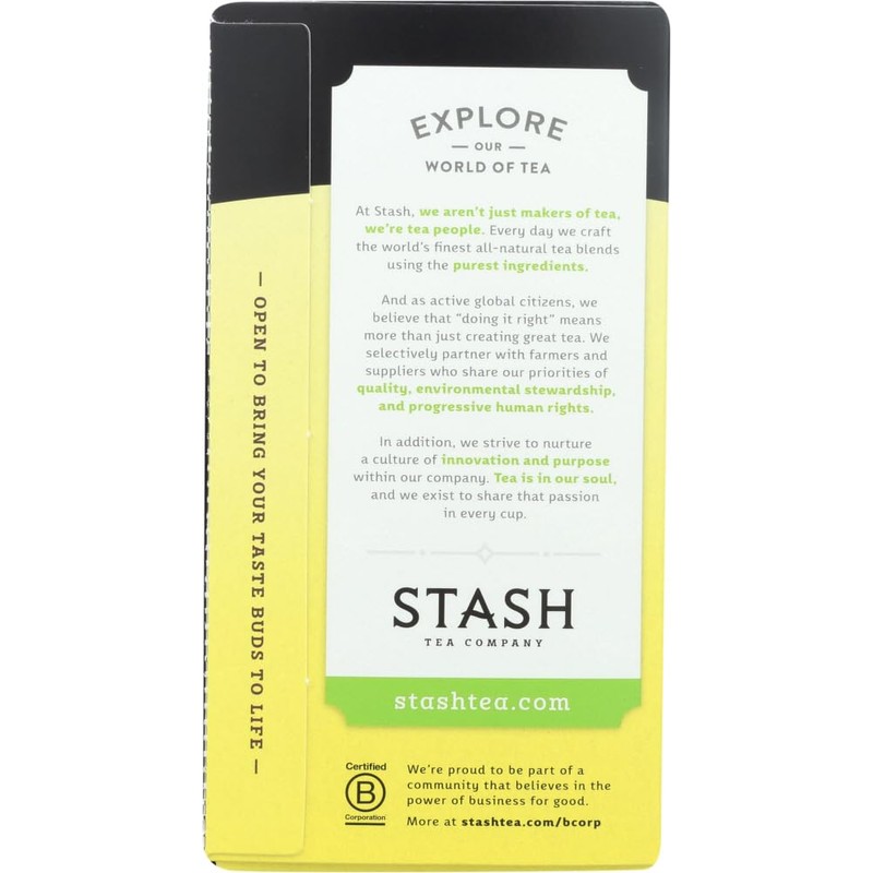 Stash Herbal Tea Meyer Lemon, 20 Count Box (9 Pack)