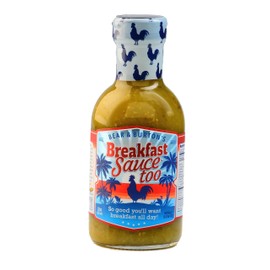 Bear and Burton's Bear & Burton's Breakfast Sauce Too - Verde Version with Florida-Grown Mild Datil Peppers, Tomatillos, Pears and Spices - Perfect for Dipping Eggs, Bacon, Biscuits & Chicken Wings