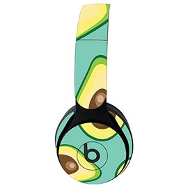 MightySkins Skin for Beats Solo Pro Wireless Headphones - Seafoam Avocados | Protective, Durable, and Unique Vinyl Decal wrap Cover | Easy to Apply, Remove, and Change Styles | Made in The USA