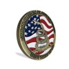 US Liberty Bell Coin Don't Tread on Me Challenge Coin