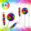 Net 1.2 LB Rainbow Twisty & Swirl Lollipops 32 Pack