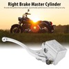 mumisuto Motorcycle Master Cylinder,7/8" 22mm Motorcycle Front Right Hydraulic Brake