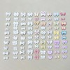 BHCCXZ 3D Nail Molds Bow Nails Charms Design, Silicone Tool