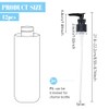 BENECREAT 12 Packs Plastic Replacement Pumps, 24-410 THREAD/NECK Locking Black