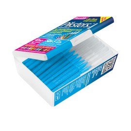 Piksters Interdental Brushes, 40 pk, Size 5, Interdental Tooth Brush for Large Gaps, Gum Soft Bristles for Plaque Removal, Safe for Braces