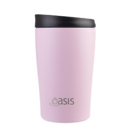Travel Cup Coffee Oasis Double Wall Insulated Stainless Steel - Carnation 380ml