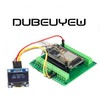 DUBEUYEW ESP32S ESP32 Development Board 2.4GHz Dual-Mode WiFi+ Bluetooth Dual
