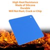 5pcs Silicone Pot Holders Mat Heat Resistant Anti Slip Square