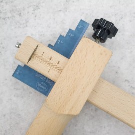 Maker's Leather Supply Acrylic Gerlach Gauge - Template ONLY