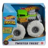 Hot Wheels Monster Trucks Twisted Tredz Vehicles, Creature-Themed 1:43 Scale