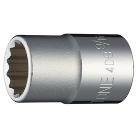 Tone 4DB-18 Socket (12-square) 1/2 inch (12.7 mm) Drive Angle 9/16 inch (2 mm)