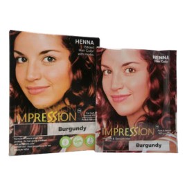 Henna Natural Tinte Cabello 6 Sobres Sin Amoníaco 8 Colores