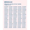 WR55x11132 WR55X25754 for ge Refrigerator LED Light Bulb Replacement and