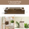 Realgulf Teak Bathtub Tray | Adjustable Width Tray with Wine