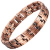 MagSølv Copper Magnetic Bracelets for Men, 99% Pure Copper Retro