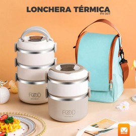 Maíz Contenedor Fiambrera Lunch Box Sopa Acero Inoxidable Termico