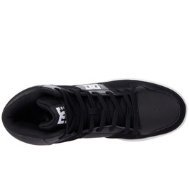 DC Shoes Men's Cure High Skate Shoe, 9.5 Black