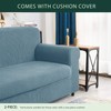 CHUN YI Stretch Loveseat Sofa Slipcover 2 Piece Sofa Cover,