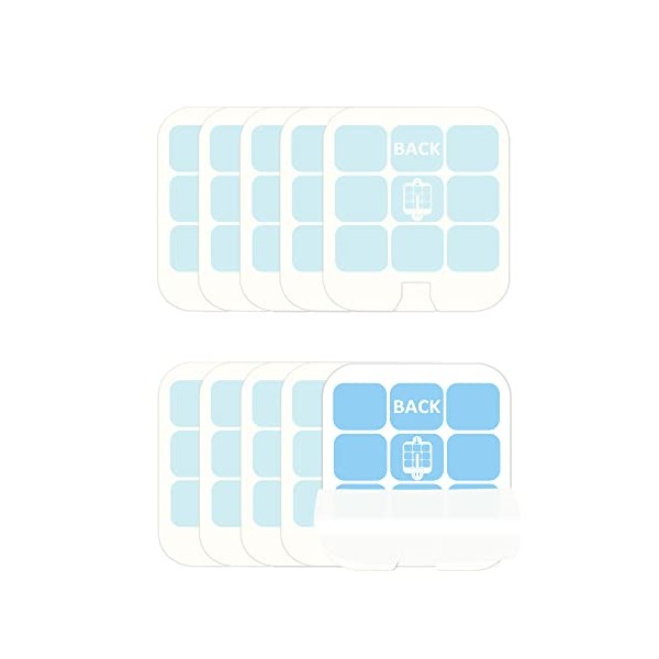 10 Pack Replacement Glue Boards for Dynatrap DT3005W Dot and