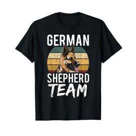 German Shepherd Team Puppy Breed Dog Lover T-Shirt