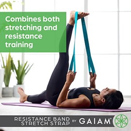 Gaiam Restore Resistance Band Stretching