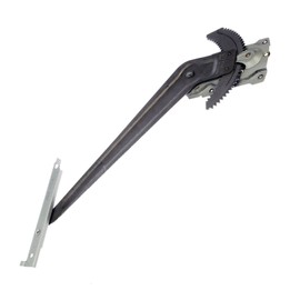 TRQ Driver & Passenger Side Manual Window Regulator Set Compatible with 1990-1991 Toyota 4Runner 1989-1995 Pickup