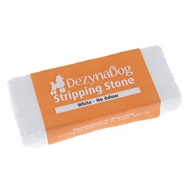 Dezynadog Stripping Stone for Hand Stripping - Professional Hair Stripping for Dog Grooming - No Odour & Low Residue - Shaped for Hand Grip - Perfect for Stripping Hair