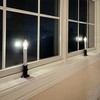 612 Vermont Ultra-Bright LED Window Candles with Timer, Battery Operated,