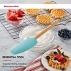 KitchenAid Universal Bamboo Handle Mixer Spatula, One size, Aqua Sky