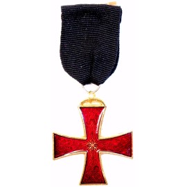 Masonic Knights Templar Order of the Red Cross Jewel