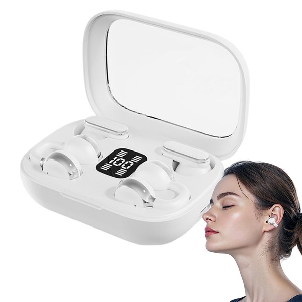 Clip On Earbuds - Noise Cancelling Clip on Wireless Ear