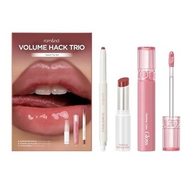 Rom Set Volume Hack Trio Sweet Fig Combo Labial Coreano Labios Voluminosos Hidratados Brillantes Kit