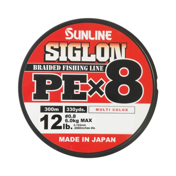 Sunline Century PEx8 Line, 98.4 ft (300m), 5 Colors, No.
