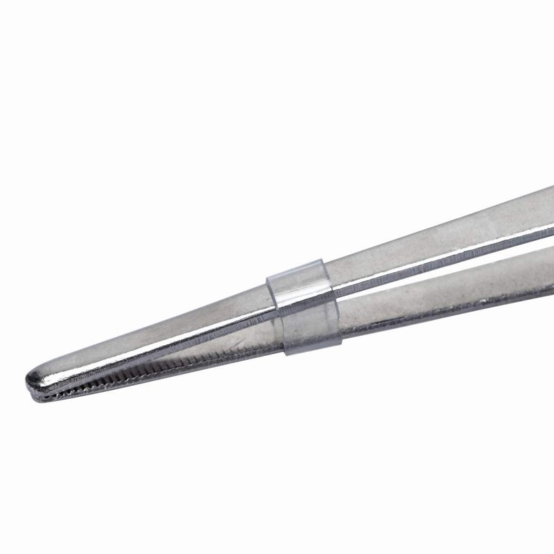 BinaryABC Stainless Steel Straight and Curved Nippers Tweezers Feeding Tongs