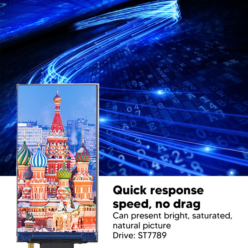 IPS Display Module Quick Response Natural Clear Images Color TFT