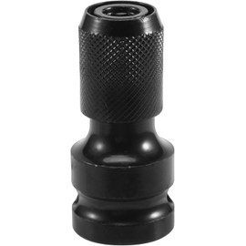 1/2 inch Square To 1/4 inch Black Hex Ratchet Socket Wrench Socket Adapter Spanner Set Drive Converter Impact Tool Hand Tools