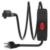 Newdeli 3FT Waterproof Extension Cord with On/Off Switch 3 Prong