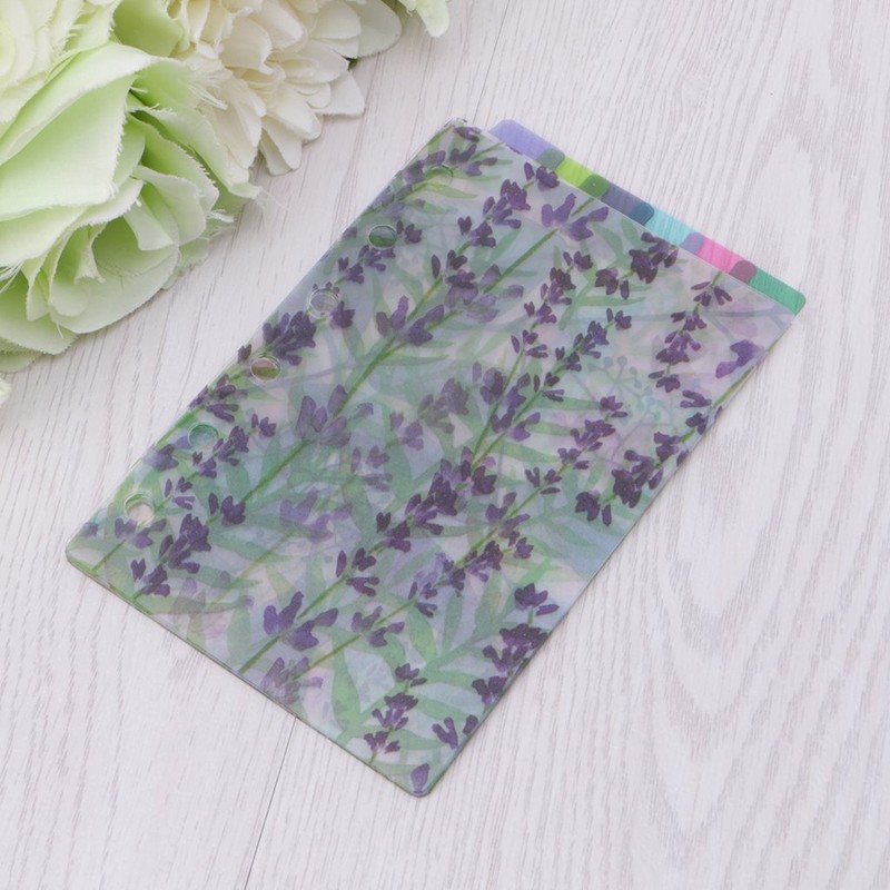 mdhsh A5 A6 A7 Catoon Clear Divider Index Pages Classified