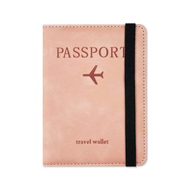 SZSL Passport Case, Skimming Prevention, High-grade PU Leather, Multi-functional Storage Pocket, Air Ticket, Passport Cover, RFID Magnetic Protection, Lightweight, Compact, Security Countermeasure,