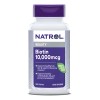 Natrol Biotina 10,000 Mcg Maxima Fuerza 100 Tabletas Sin Sabor