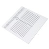 Eyelash Extension Plate White Double Row 20x20cm Wear Resistant Eyelash