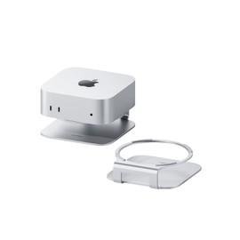 Hagibis - Soporte de almacenamiento para Mac mini M4, soporte de aluminio para disipación de calor, accesorios de montaje de refrigeración para Mac mini M4 Pro